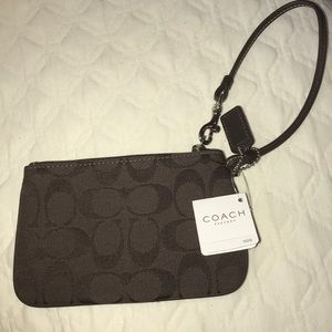 Small Brown Coach Wallet